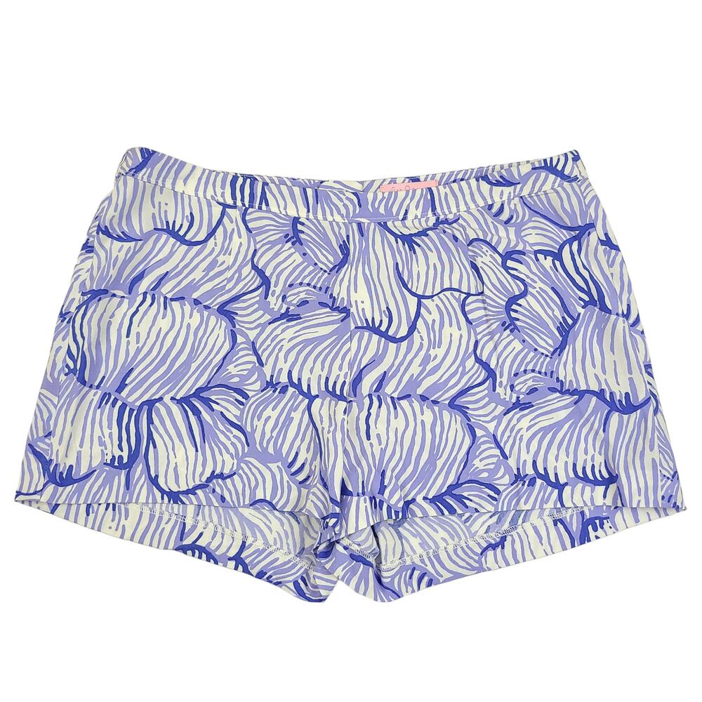 Lilly Pulitzer Sonya Shorts Lillys Lilac House of Nemo Purple Size 4
